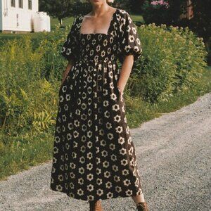 Christy Dawn - The Katrina Dress - Color Daisy Noir - Size XL